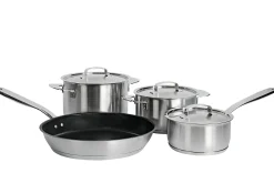 Miele Fiskars "All Steel" Startpannenset (4-Delig)