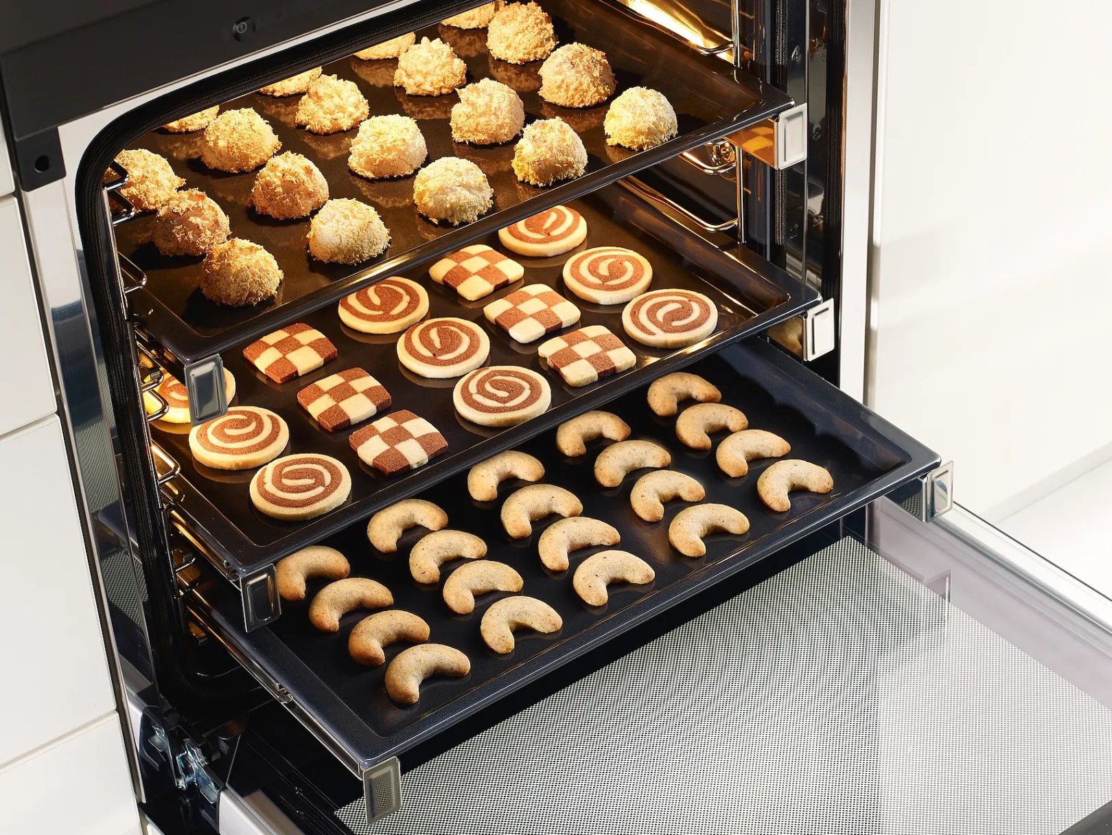 Miele Originele Self Clean Ready Flexiclip Telescoopgeleiders